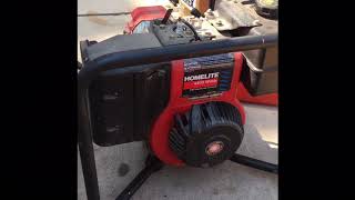 Homelite 8hp 4400 Watt Yard Sale Find