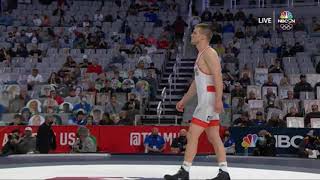 Kyle Dake vs Jason Nolf (74 kg) Semi Finals - US Olympic Trials 2021