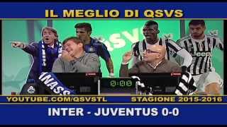 QSVS - LA CRONACA DI INTER - JUVENTUS 0-0  - TELELOMBARDIA / TOP CALCIO 24