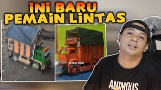 SANGAR CAK‼️ INI PASTI TRUK LINTAS - Reaction Truk Miniatur