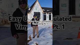 Insulated Vinyl Siding PART 1