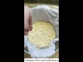 making simple cheese shorts