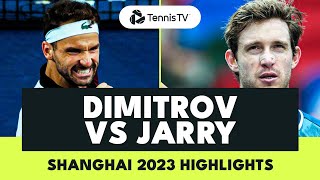 Grigor Dimitrov vs Nico Jarry Quarter-Final Highlights | Shanghai 2023