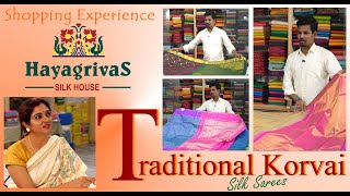 Explore handwoven #korvai contrast #pattupodavai | At #hayagrivas | #kanchipattu #silksarees