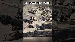 The Road to Russia! U.S. tank convoy on the Russian border (U.S. Army exercises in Poland) #Shorts