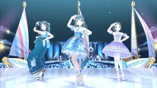 【デレステMV】Let's Sail Away!!! / アズールブルー（藤原肇、水野翠、綾瀬穂乃香）SSR