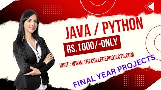 JAVA PYTHON FINAL YEAR PROJECTS IN ONLINE | MACHINE LEARNING | CLOUD COMPUTING | DATA MINING