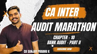 AUDIT MARATHON | BANK AUDIT - PART II