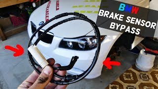 HOW TO BYPASS BRAKE SENSOR demonstrated on BMW