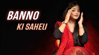 Banno Ki Saheli (Recreate) || Anurati Roy|| Wedding Cover|| K3G || Shahrukh Khan,Kajal || Huw