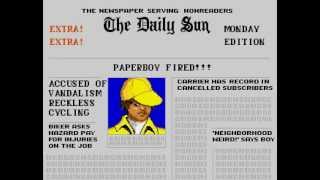 Game Over: Paperboy 2 (Sega Genesis)