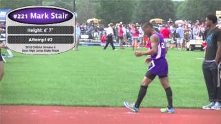 Mark Stair High Jump Ohio High School Div. II State Championship