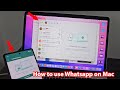 How to install whatsapp on macbook air / pro