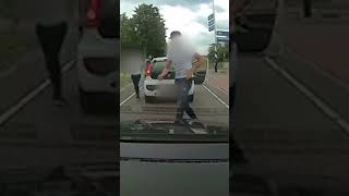 Weird action in traffic causes a scene | #shorts | DASHCAM NL