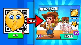 FREE! x3000 PIZZA SLICE \u0026 WOODY COLT SKIN QR CODE 🥳PIZZA PLANET QR CODE 🎁| BRAWL STARS QR CODES 2025