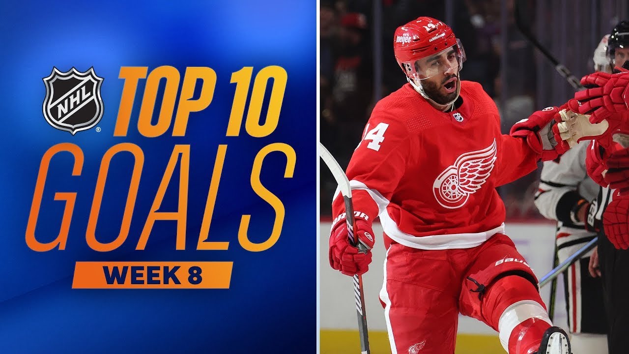 Топ-10 голов 8-й недели сезона / Top 10 Goals From Week 8 | 2023-24 NHL ...