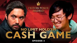 No Limit Hold'em CASH GAME | Episode 3 - Triton Poker Madrid 2022