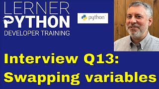 Python interview question #13: Swapping variables