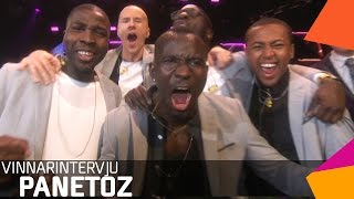 Panetoz i en vinnarintervju efter finalbeskedet | Melodifestivalen 2016