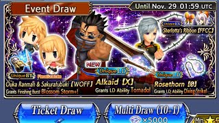 Auron LD Pulls!! [DFFOO GL]