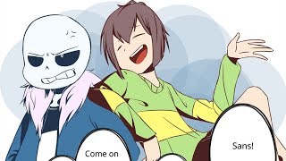 Sans, Stop calling Frisk a kid【 Undertale and Deltarune Comic Dubs 】