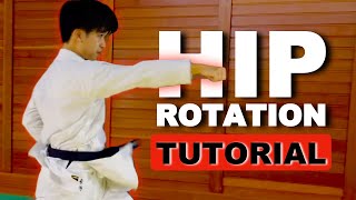If You're Karate Brown Belt And Higher, This Is A MUST!｜Hip Rotation Tutorial