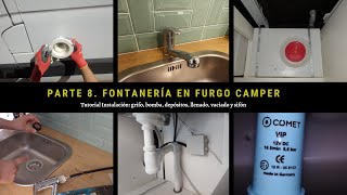 #8 Camperización de furgoneta - Tutorial Fontanería: Grifo, Bomba de agua, Depósitos y Llenado