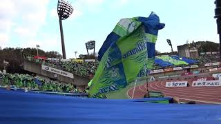 20190302 J1 第2節 湘南ベルマーレ vs FC東京 選手入場時のベルマーレビッグウェーブ