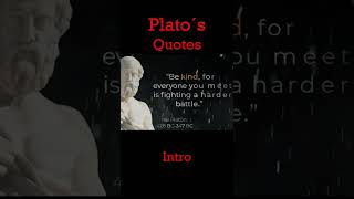 Plato - quotes and philosophy - Intro