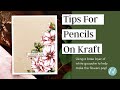 Quick & Easy Tips For Using Gouache To Help With Pencil Colouring On Kraft