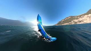 Windsurfing: The magic of Pra de la Fam, Lake Garda, with Peler