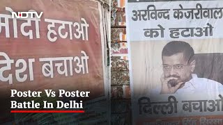 In BJP's Tit-For-Tat Against AAP, Anti-Kejriwal Posters Come Up In Delhi