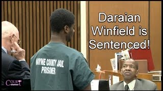 Daraian Winfield Sentencing 09/28/16