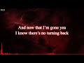 NEFFEX - NO TURNING BACK [Lyrics]