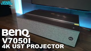 BENQ V7050i 4K Ultra Short Throw Laser Projector Unboxing