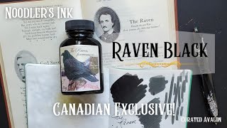 Raven Black Noodler's Ink \