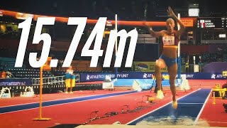 15.74m - Yulimar Rojas | Triple Jump Indoor World Record. (Cinematic Edit)