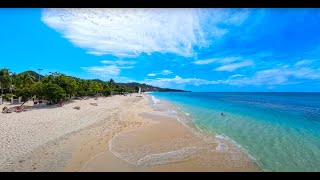 Caribbean dream beach walk (Granada) - Gentle relaxation music with the original sound of waves