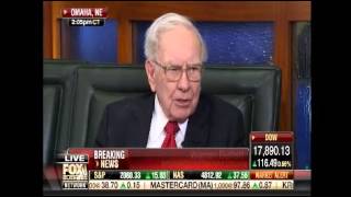 Warren Buffett Explains That $15 Minimum Wage Isn’t The Answer