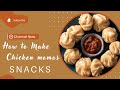 How to make chicken Momos at home 🏠