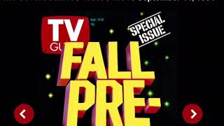 TV GUIDE FALL COVERS 1953-2018