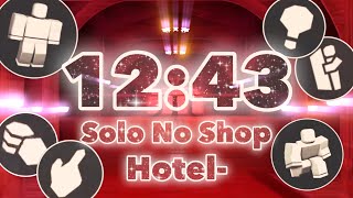 iPhone World Record Hotel- 12:43 Solo No Shop | Doors Speedrun