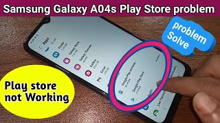 Samsung galaxy A04s play store not working // play store problem solve