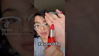 Day 1 of Avon Canada's Lipstick Challenge | Lip Of The Day | The Dancing Avon Lady #shorts