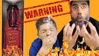 Toe of Satan Challenge - Hottest Candy in the World! | Vito the Kid