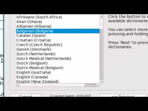 Change Spell checking Dictionary in Openoffice Change Spell checking Dictionary in Openoffice