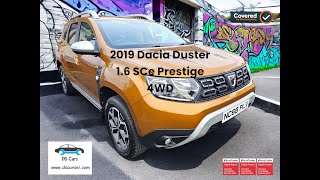 2019 Dacia Duster Prestige SCE 4x4 with only 16,800 miles.