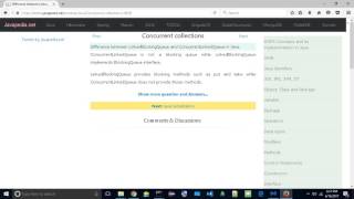 Difference between LinkedBlockingQueue and ConcurrentLinkedQueue in Java. | javapedia.net