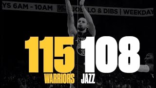 Full Game Recap: Warriors vs. Jazz Highlights | Steph Curry Leads Late Comeback | February 12, 2019