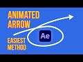 How To Create Animated Arrows In After Effects (easiest method - no clickbait!)